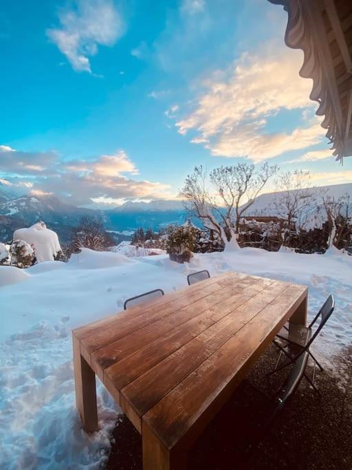 3,5 Pces - 80M2- Villars-Sur-Ollon Bagian luar foto